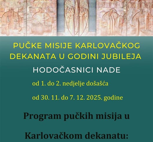 Pučke misije Karlovačkog dekanata